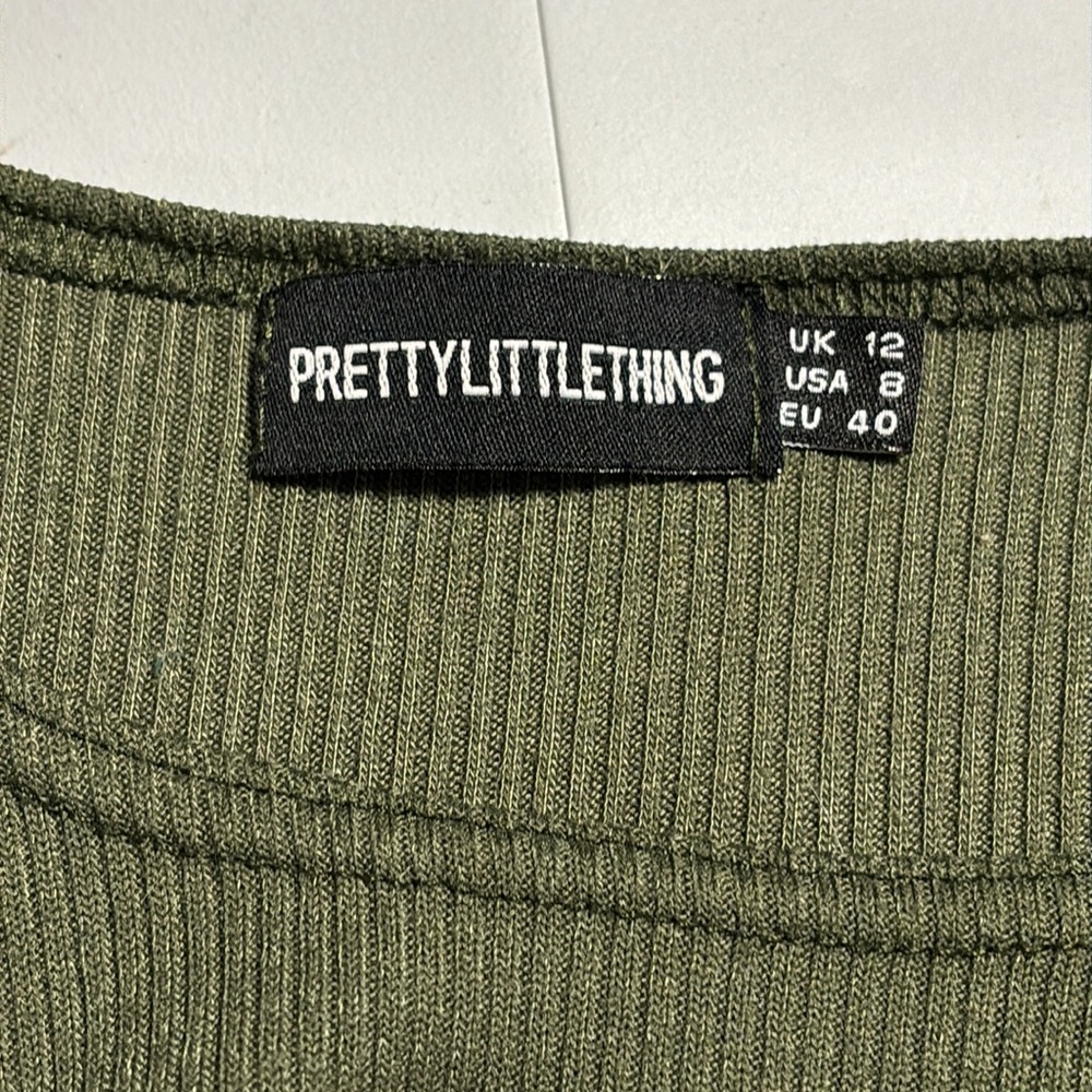 PrettyLittleThing Peekaboo Tank Dress - Picture 7 of 8